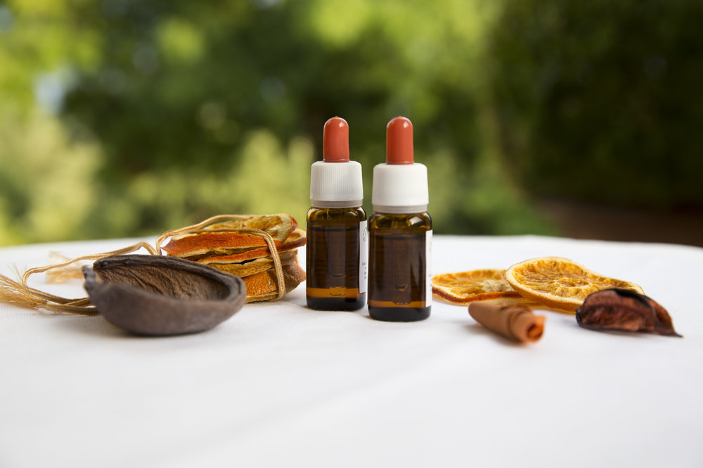 Essenze profumate in boccetta conta gocce