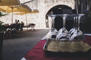 scorcio del bar al castello trento